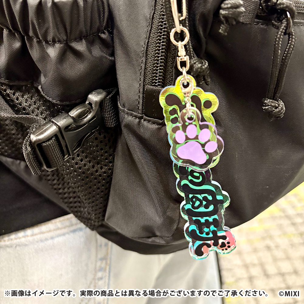 無限の肉球 ロゴアクリルキーホルダー