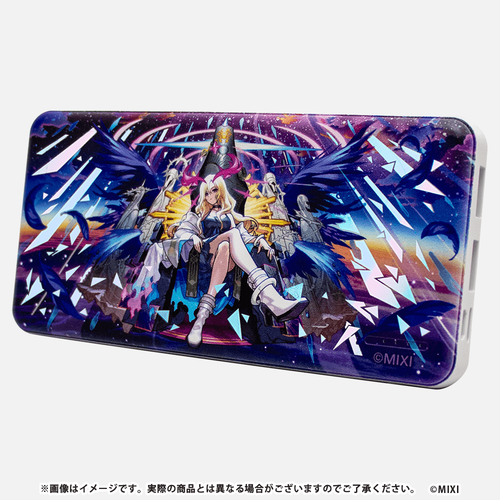 モンスターストライク 10000mAh モバイルバッテリー 新生・堕天の王 ルシファー