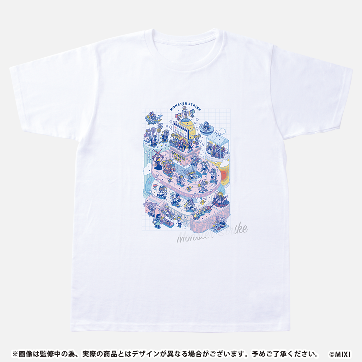 モンスターストライク Tシャツ 10周年描き下ろし 運動会