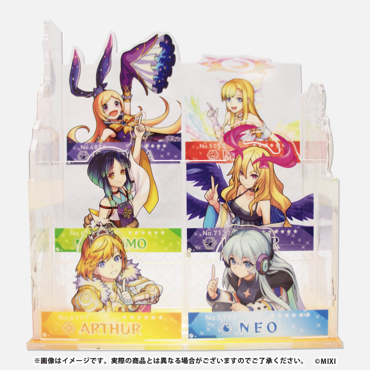 モンスターストライク アクリルマルチスタンド 10周年記念
