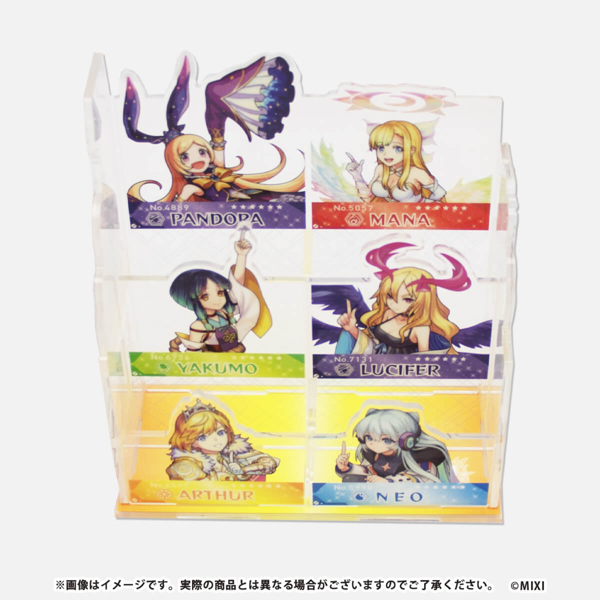 モンスターストライク アクリルマルチスタンド 10周年記念