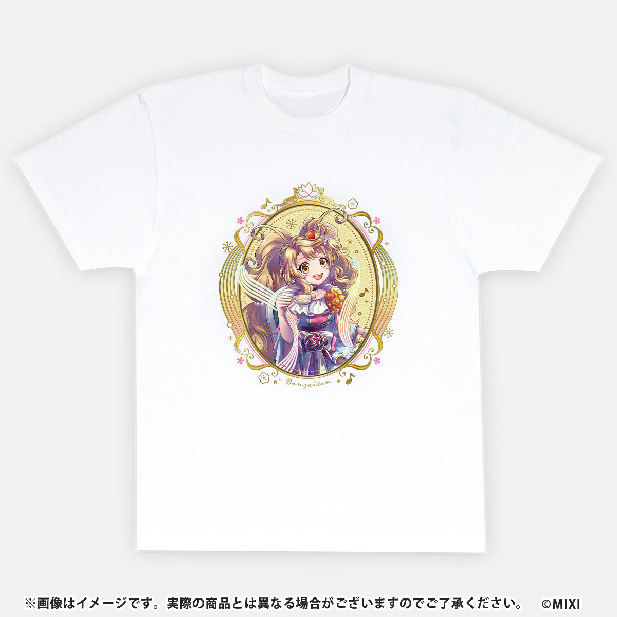 モンスターストライク Tシャツ 弁財天 spring ver.