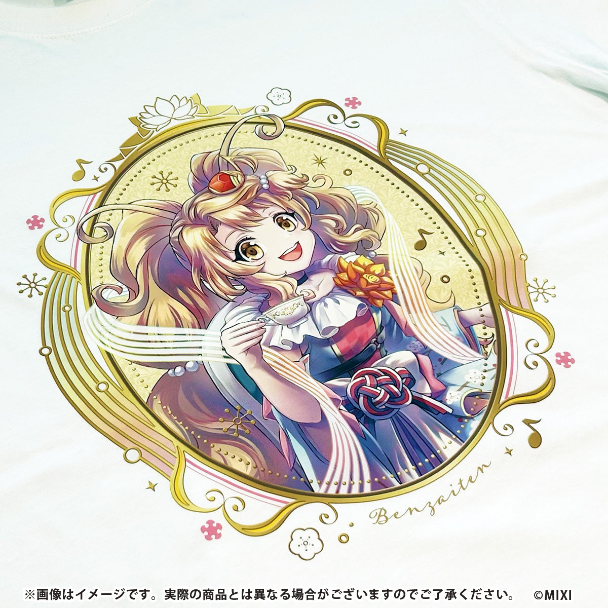 モンスターストライク Tシャツ 弁財天 spring ver.