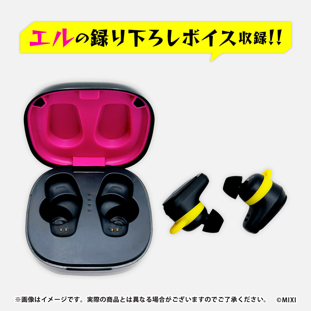 モンスターストライク ワイヤレスイヤホン MX-BTTW03-BK エル