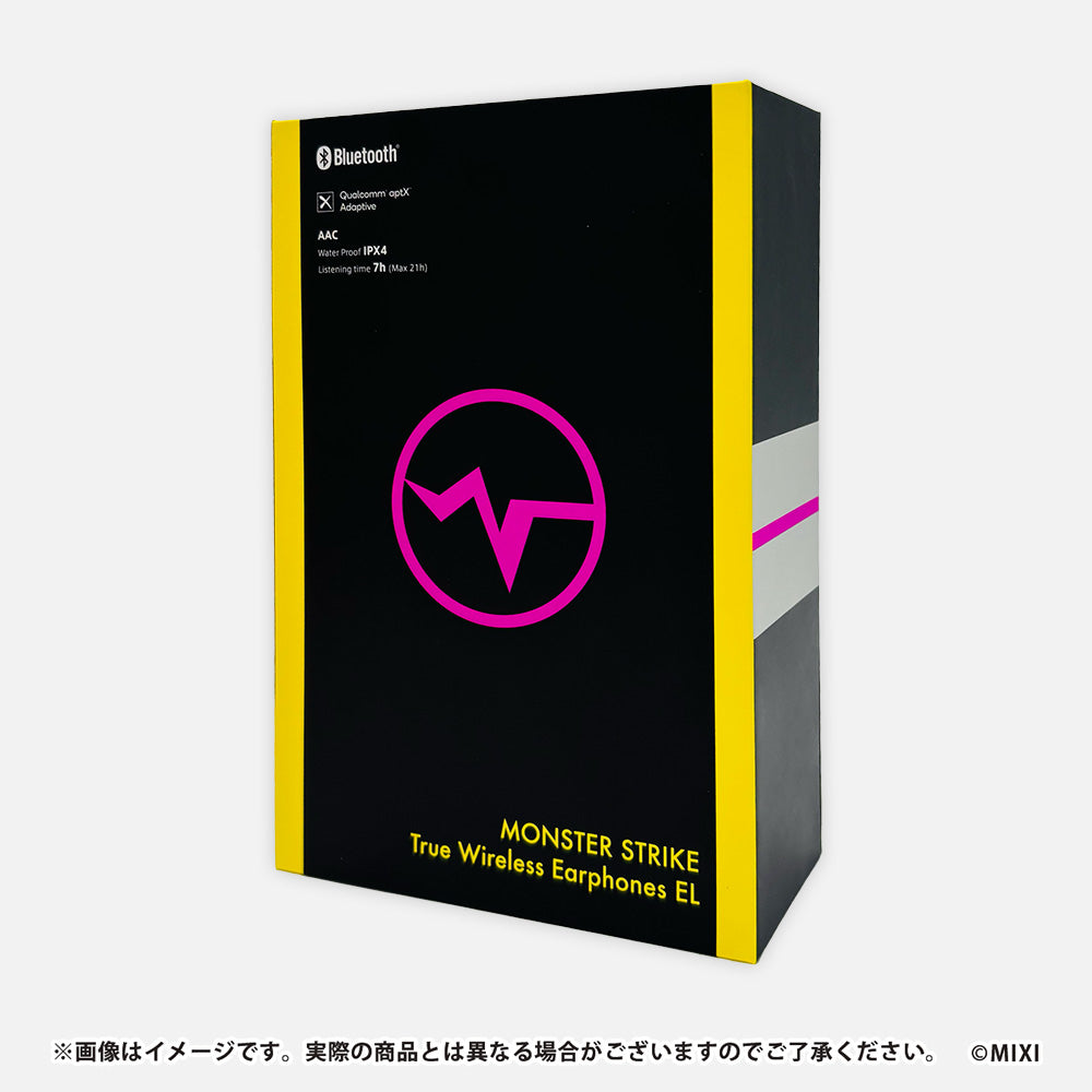 モンスターストライク ワイヤレスイヤホン MX-BTTW03-BK エル