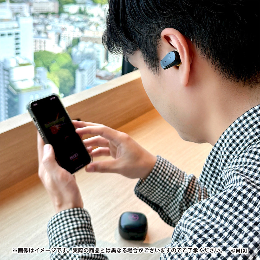 モンスターストライク ワイヤレスイヤホン MX-BTTW03-BK エル