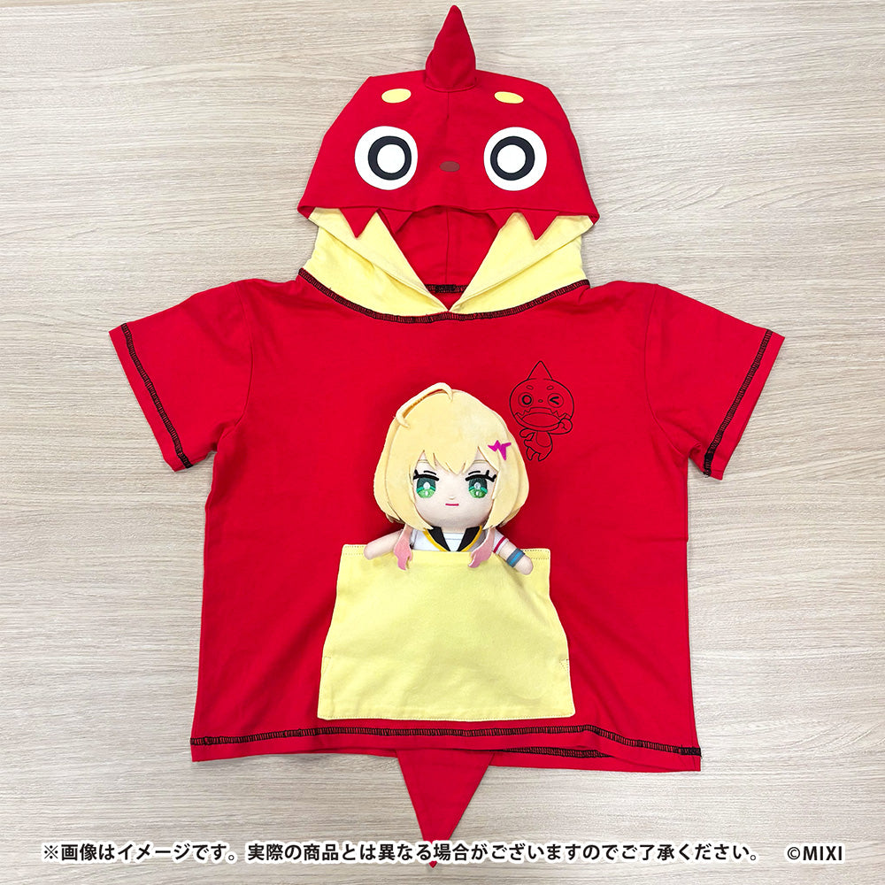 モンスターストライク 半袖キッズパーカー オラゴン