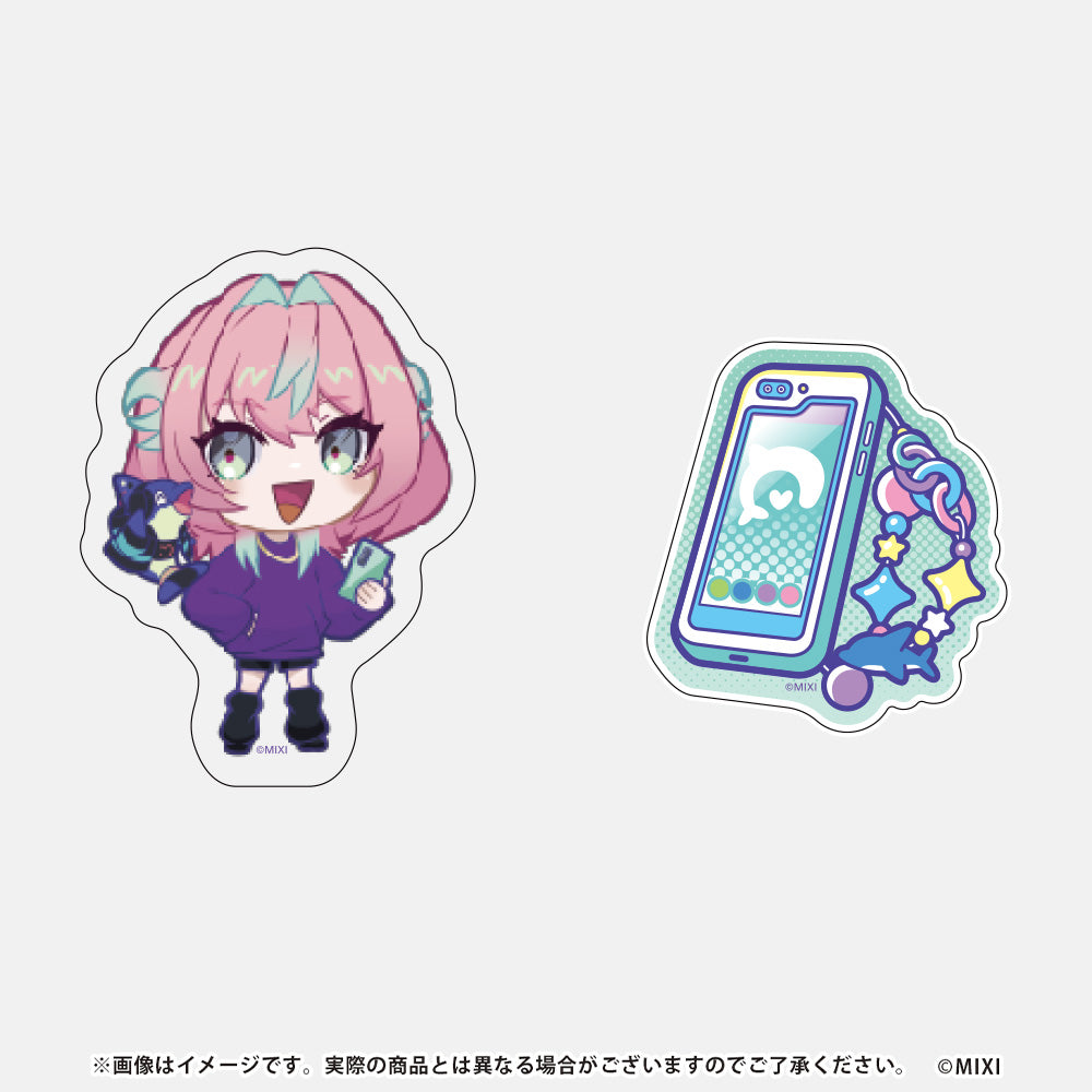 モンスト ミニともコレクション ステッカー2枚セット ミライ