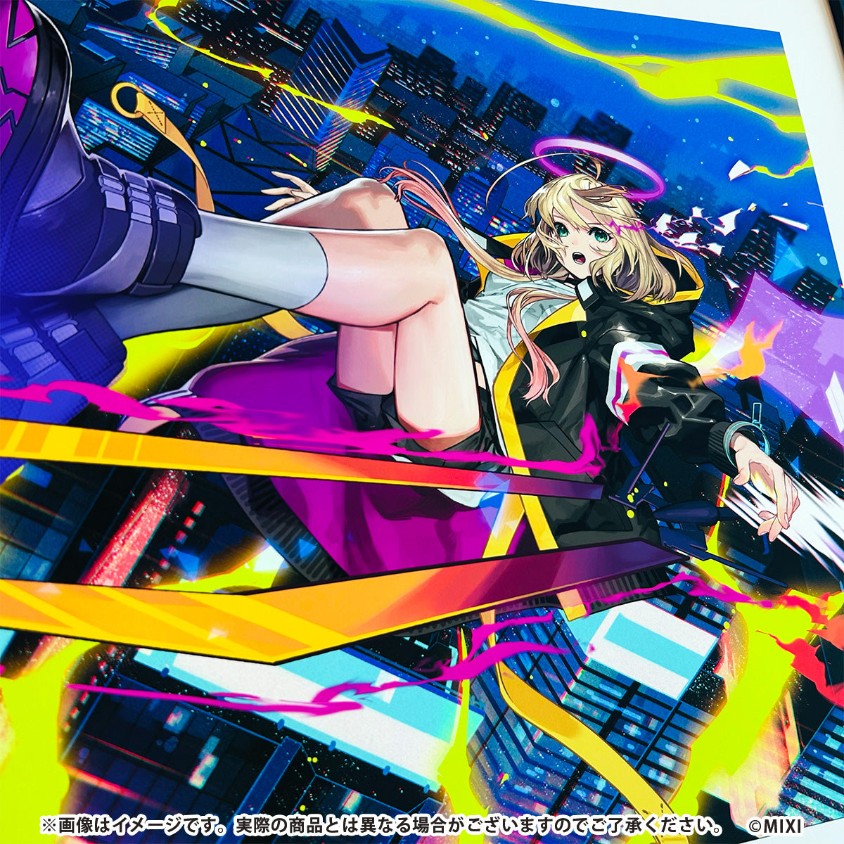 MONSTER STRIKE ART WORKS 真 高精細イラスト エル:堕天モード