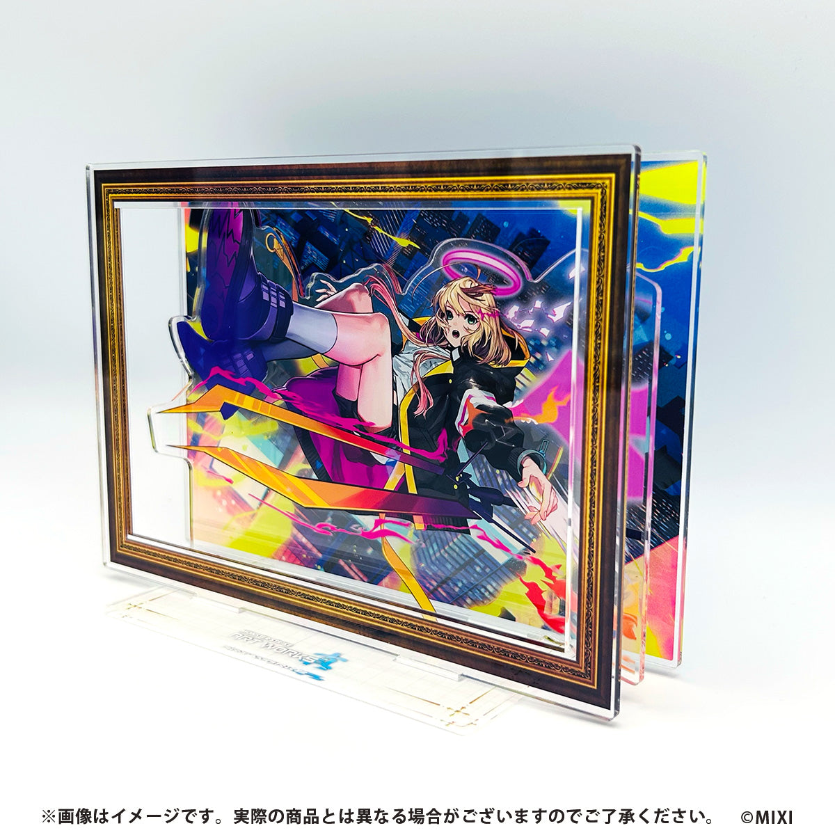 MONSTER STRIKE ART WORKS 真 アクリルスタンド エル:堕天モード