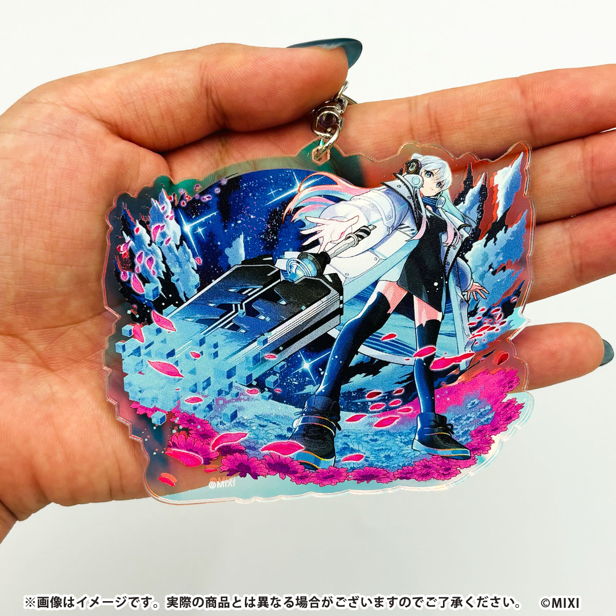 モンスターストライク メタリックアクリルキーホルダー ネオ:レゾナンス・モード MV