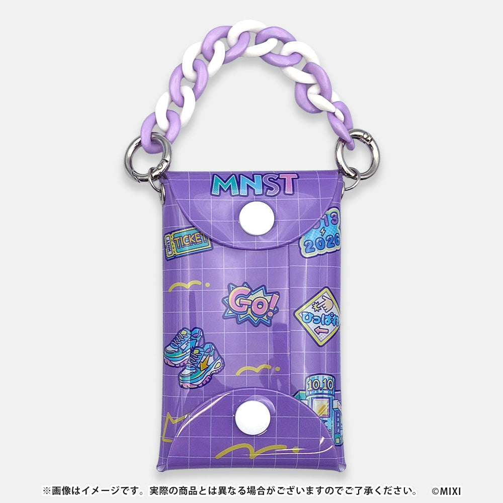 モンスト ミニともコレクション PVCマルチケース パープル