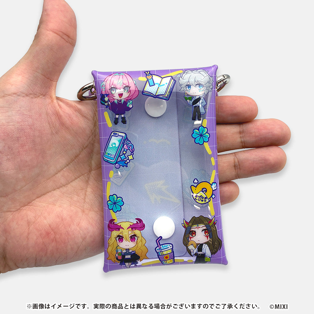 モンスト ミニともコレクション PVCマルチケース パープル