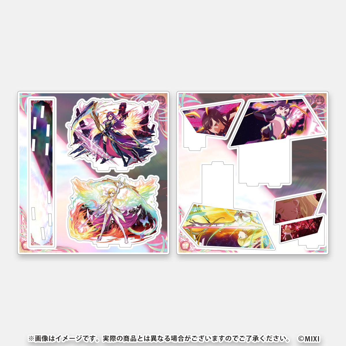 モンスターストライク 場面写アクリルスタンド マナ&マナ・アニマ