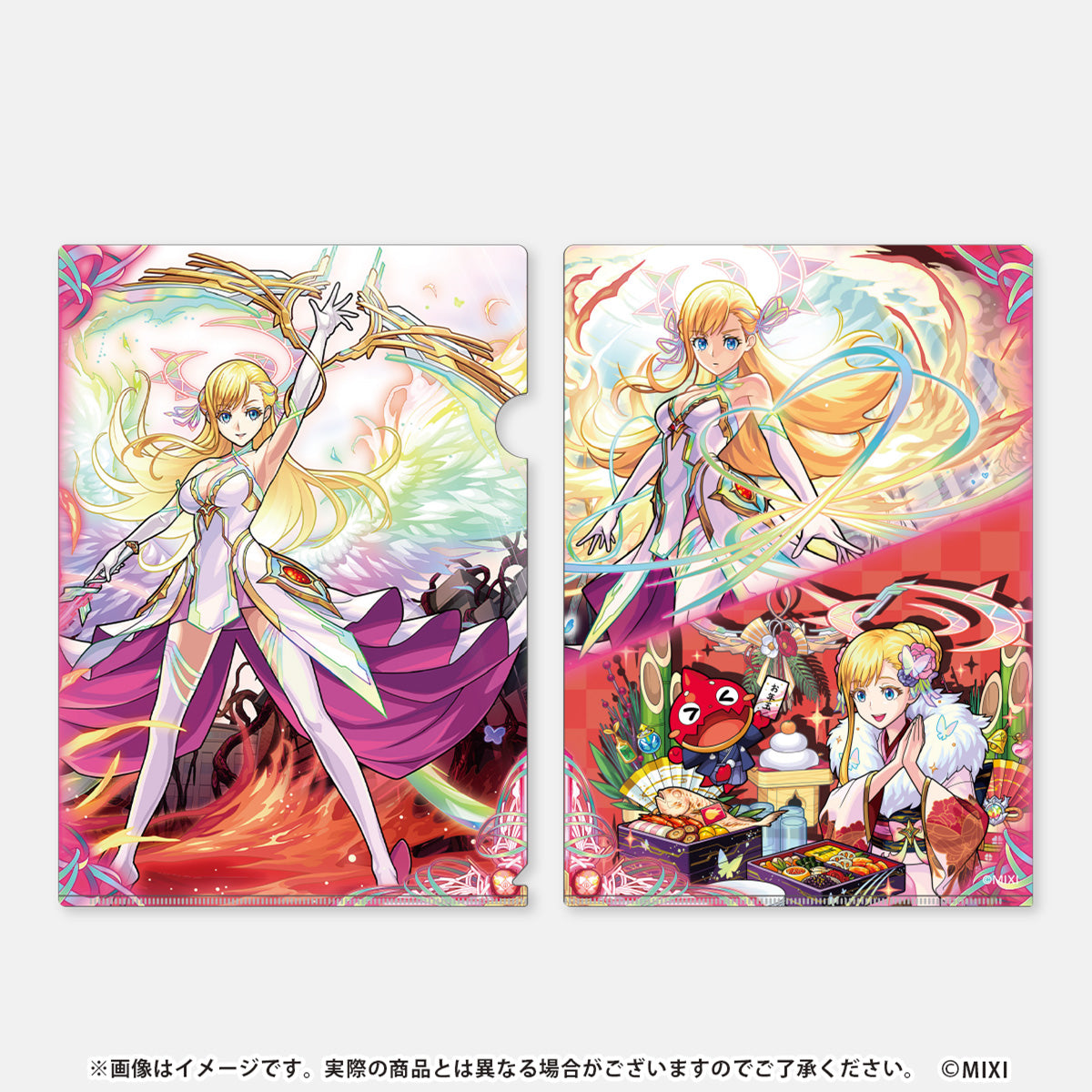 モンスターストライク クリアファイルセット マナ&マナ・アニマ