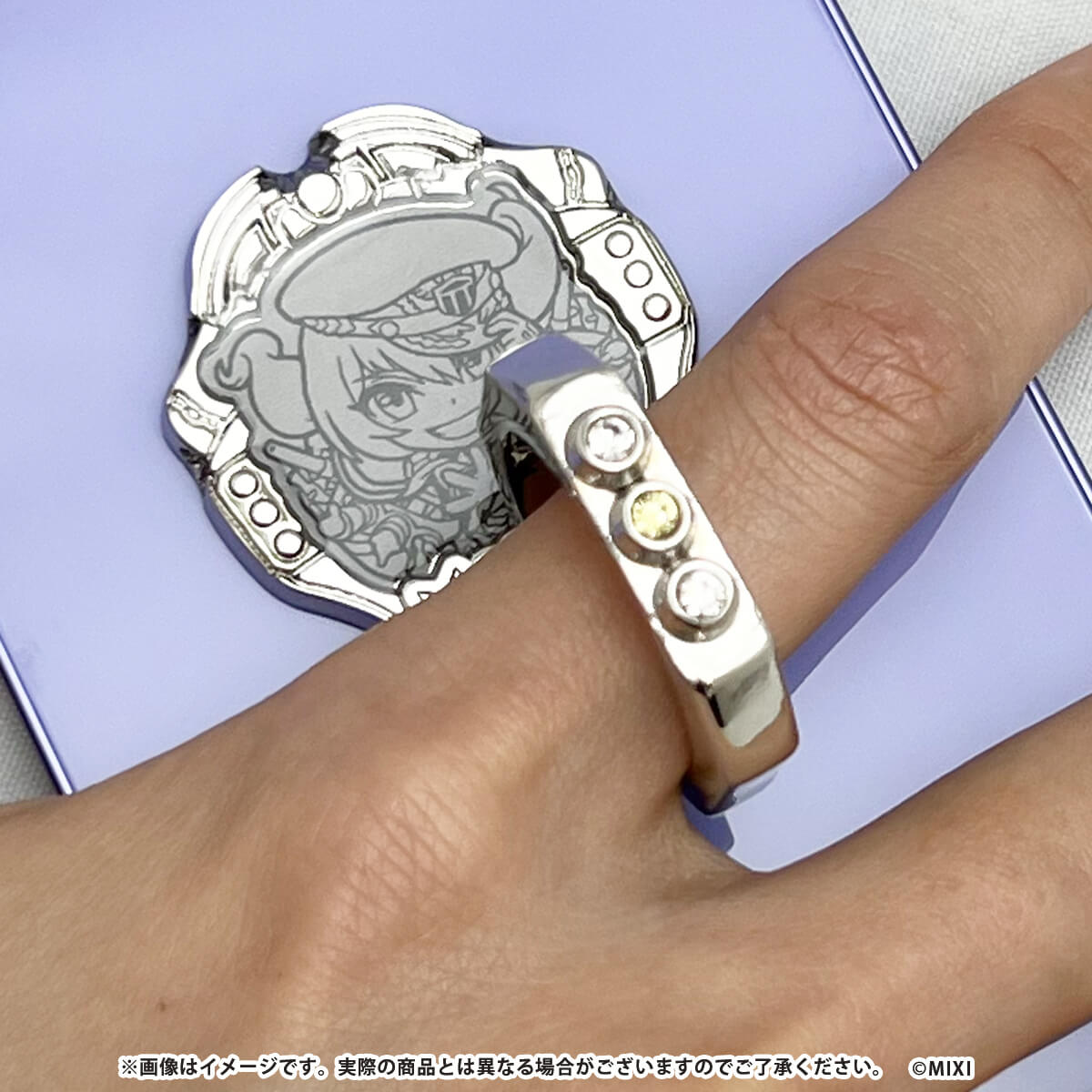 モンスターストライク スマートフォンリング 完撃の超弩級乙女 モンタナ