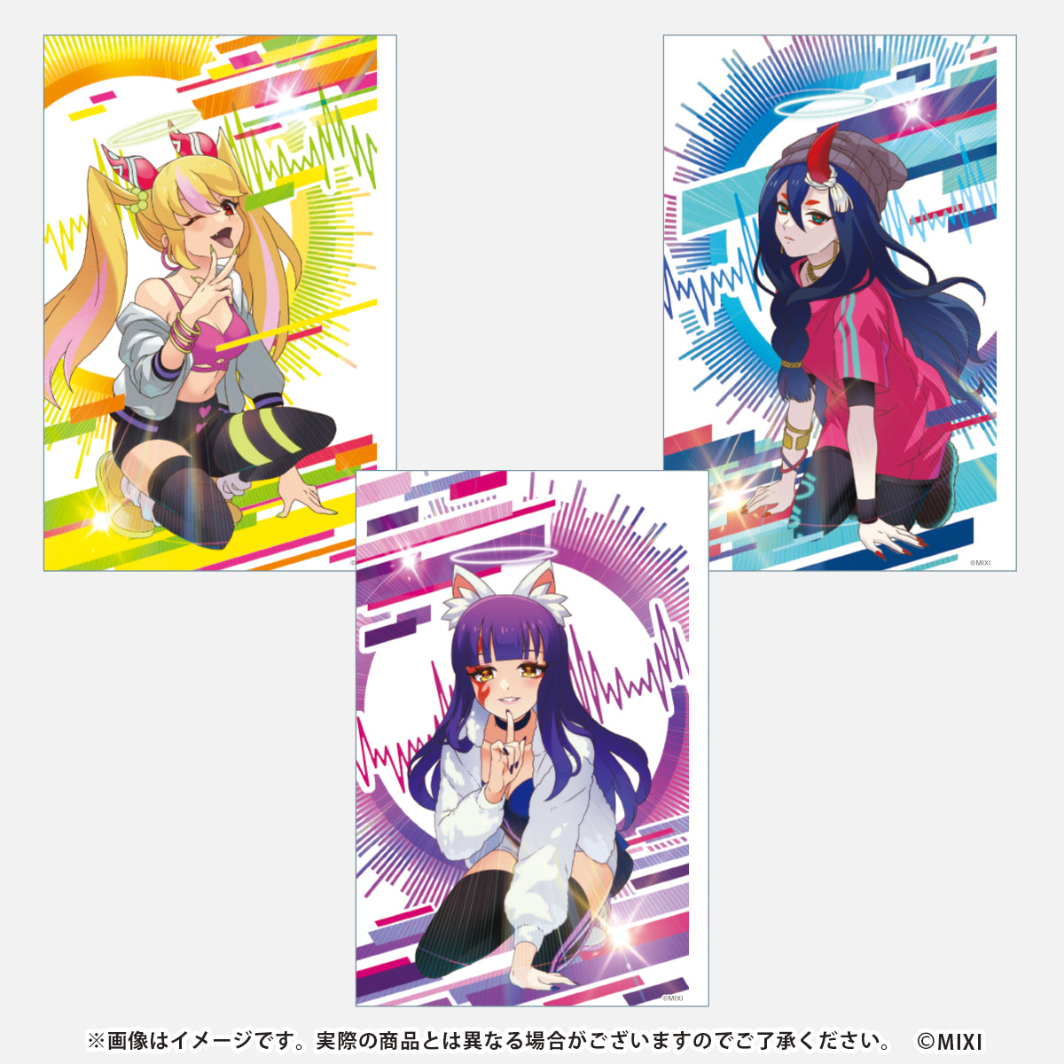 モンソニ!ペンライトフィルム2枚セット モノノケ少女