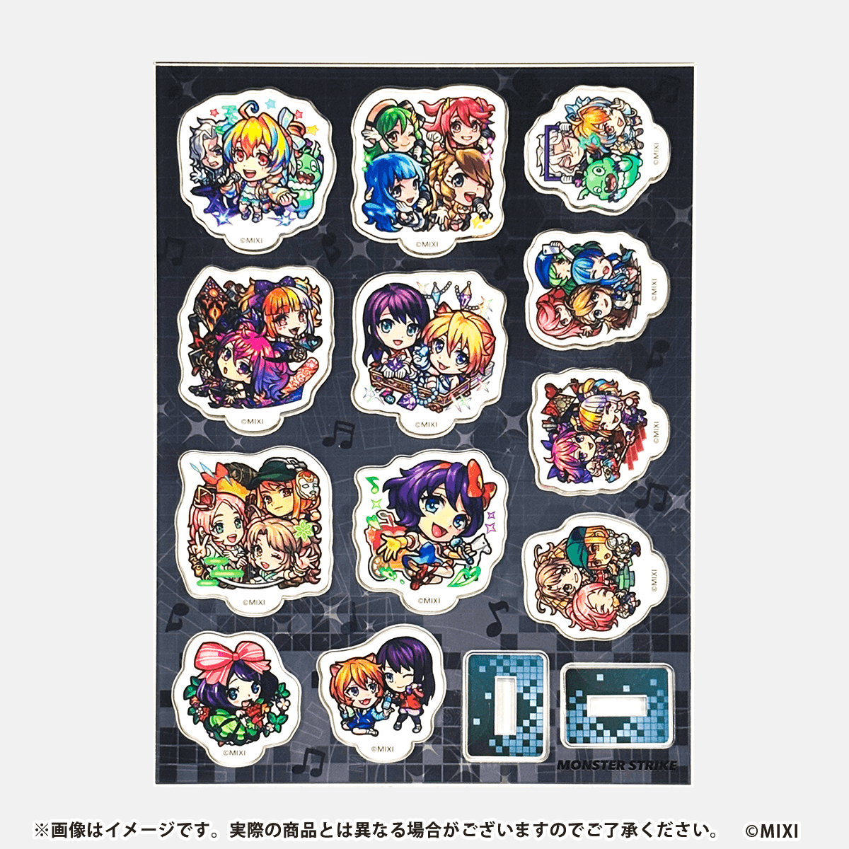 モンスターストライク アクリルフレークパーツ モンソニ!グループB
