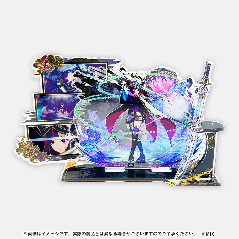 モンスターストライク 場面写アクリルスタンド 静謐なる闇の天下五剣 数珠丸恒次