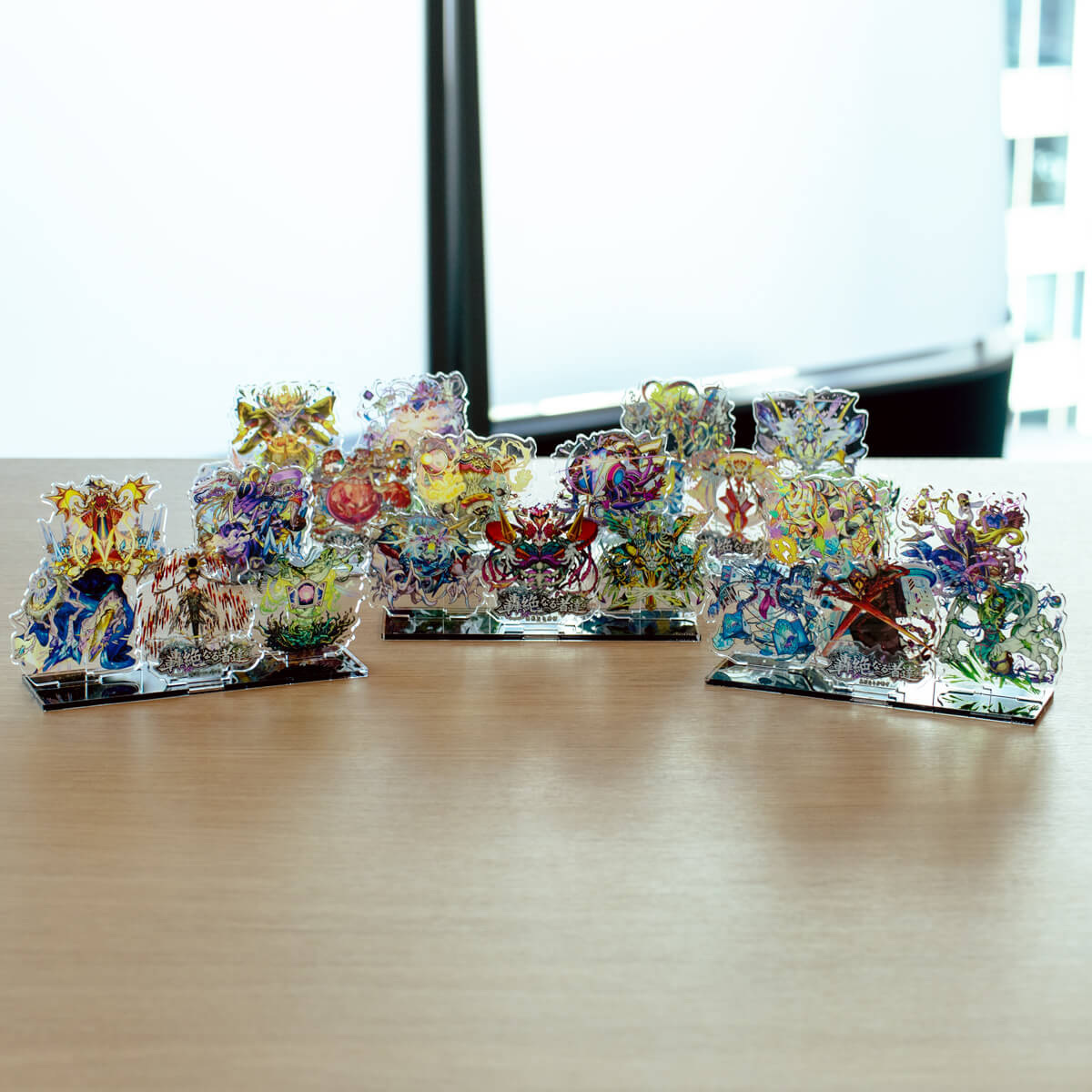 モンスターストライク アクリルジオラマスタンド 轟絶なる者達 異形なる分断者