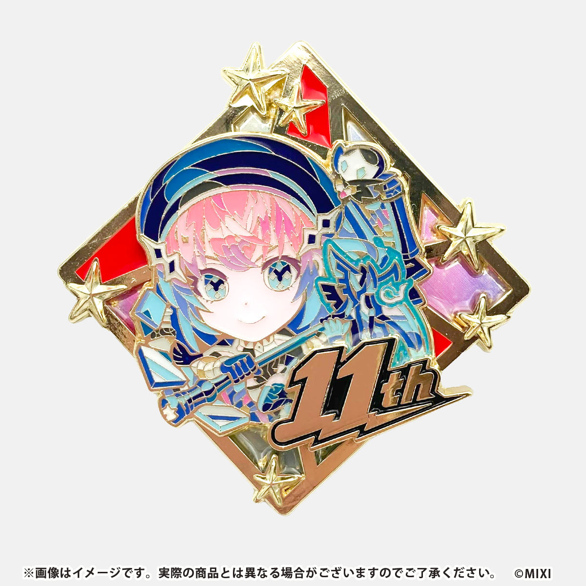 モンスターストライク プレミアムピンズ 久遠:死神<シロフォニスト>