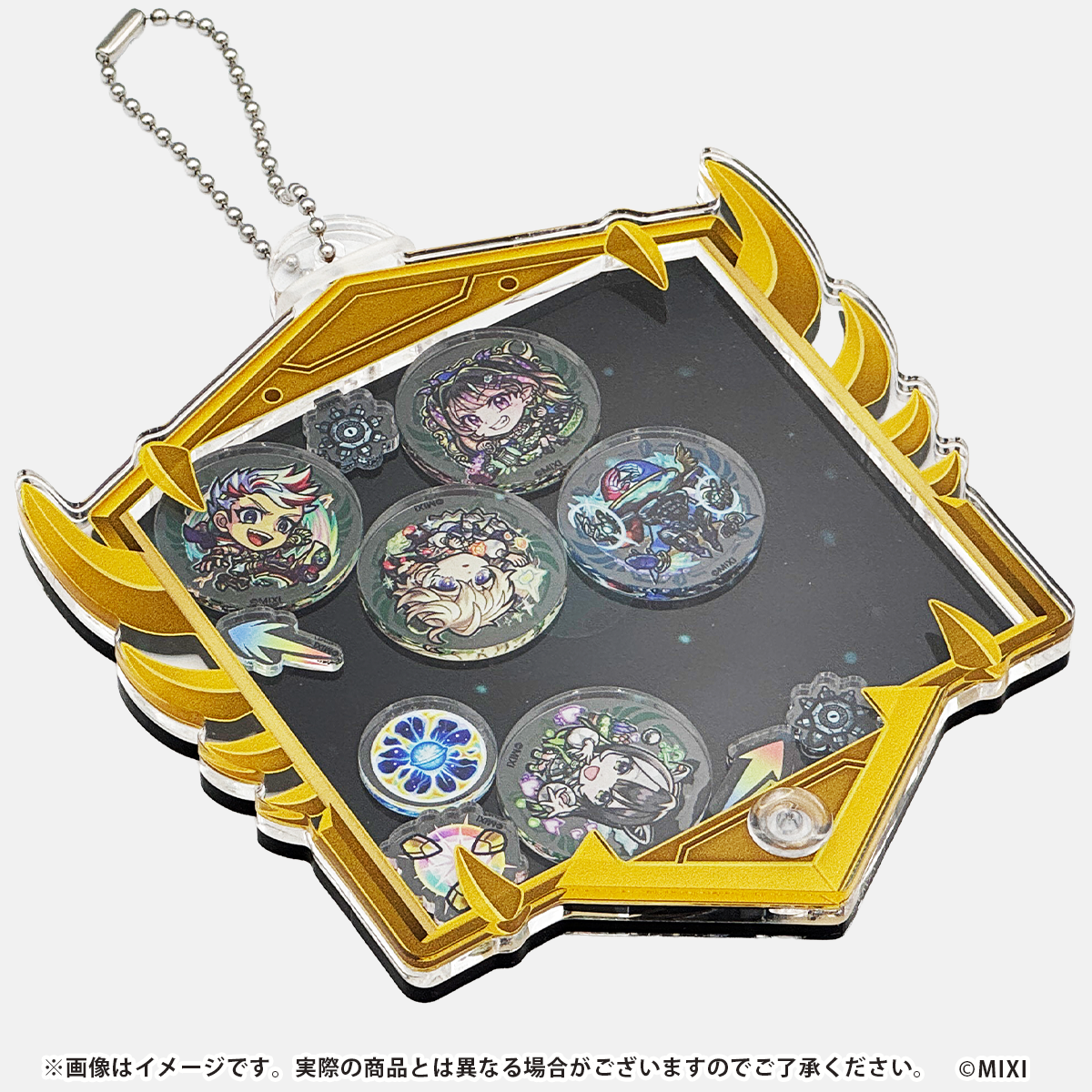 モンスターストライク ファンと創る シャカシャカキーホルダー タイプB