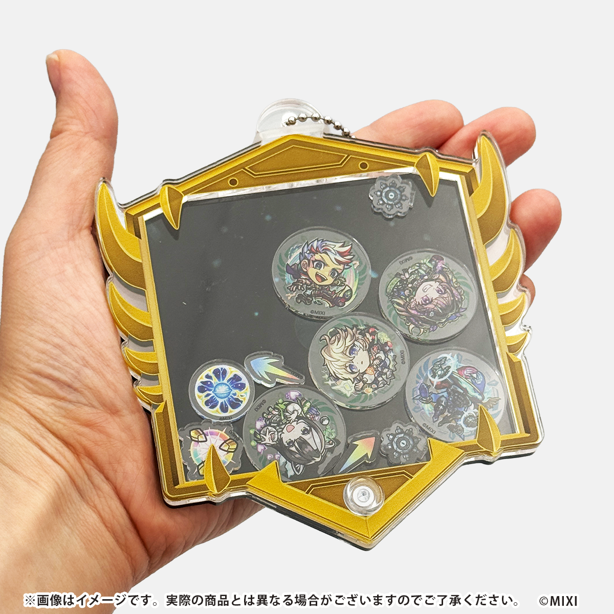 モンスターストライク ファンと創る シャカシャカキーホルダー タイプB