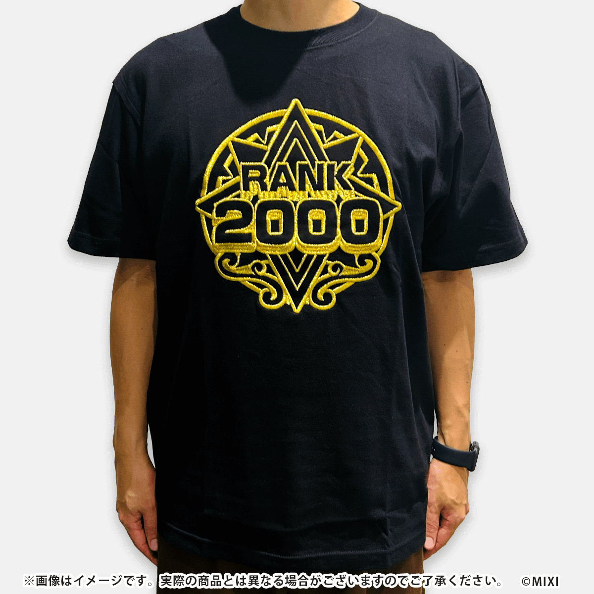 モンスターストライク Tシャツ ランク2000勲章