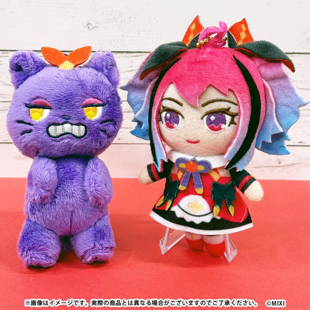 モンスターストライク ペアぬいぐるみキーホルダー ラプラス&シュレディンガー