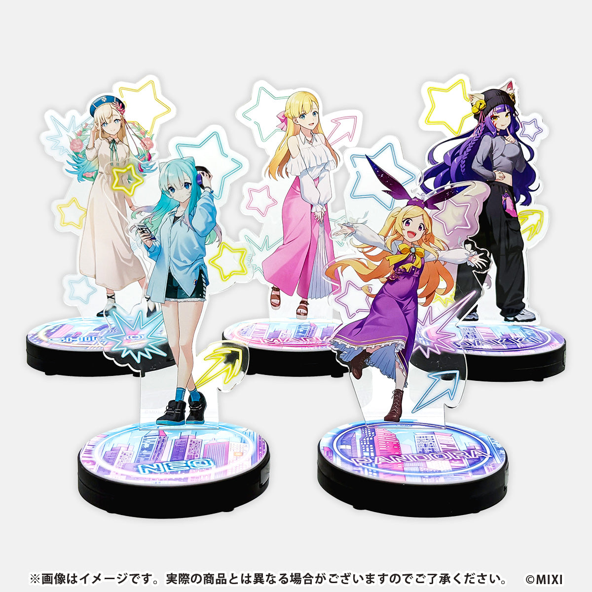 モンスターストライク モンスポット シンジュク ボイス入りアクリルスタンド パンドラ