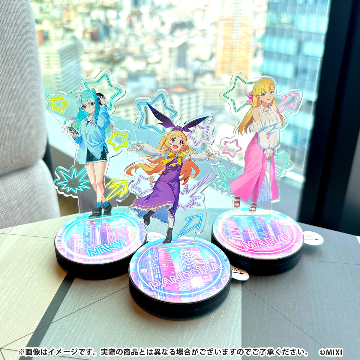 モンスターストライク モンスポット シンジュク ボイス入りアクリルスタンド パンドラ