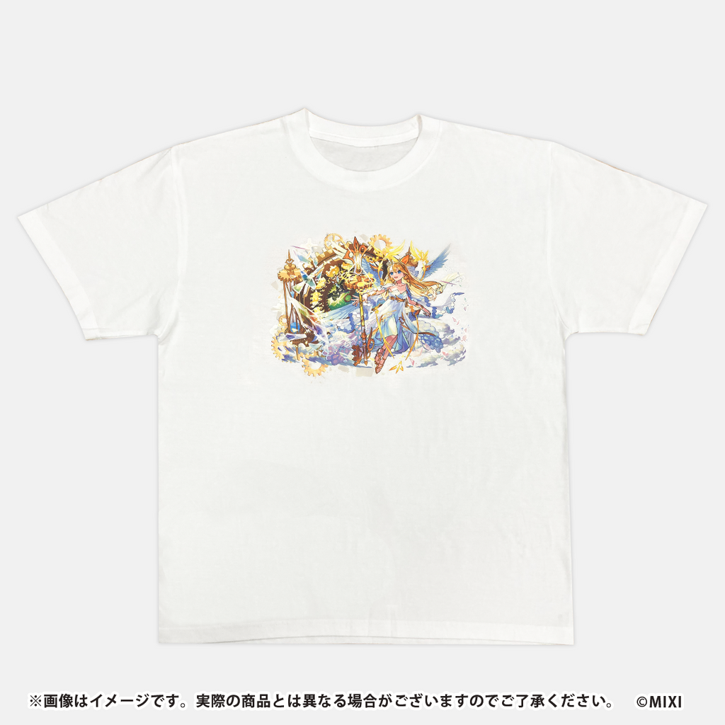 モンスターストライク Tシャツ 変革する神の光 ウリエル ｜モンスター