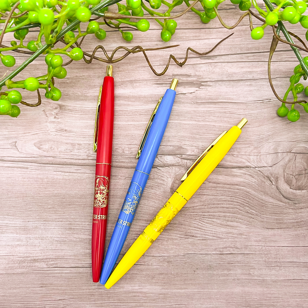 モンスターストライク BiCクリックゴールド ボールペン0.5mm 火属性 誓約の「錬金術師」ファウスト