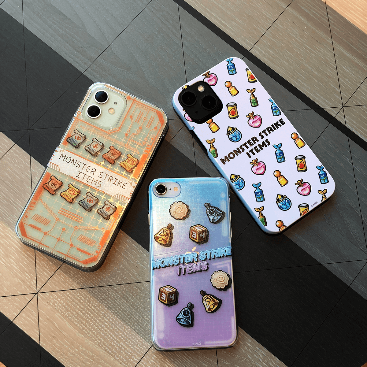 モンスターストライク スマホケース2023 iPhone Case アイテムシリーズ タイプB