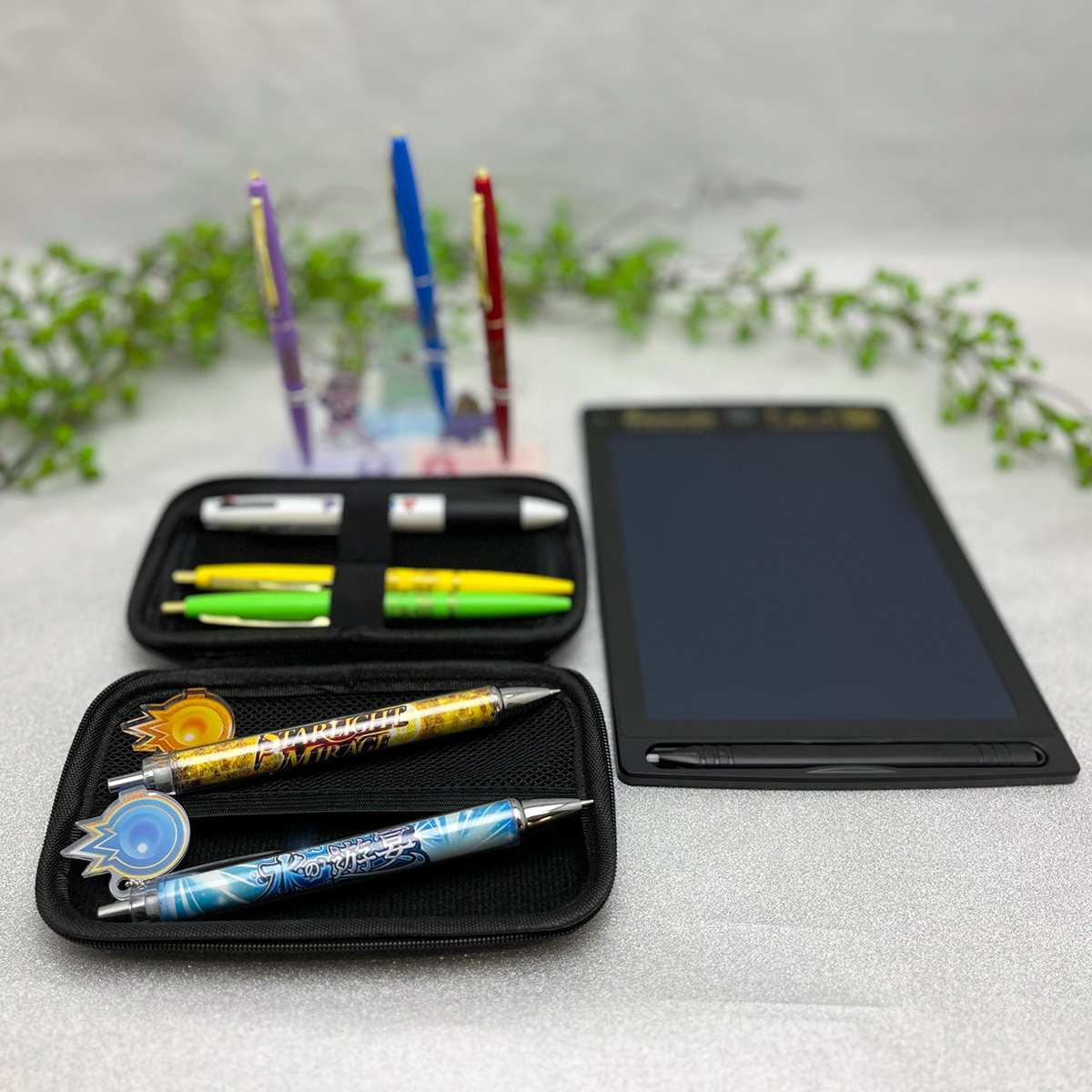 モンスターストライク マルチケース 5属性アイコンドット絵