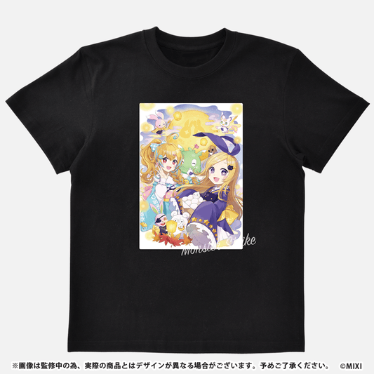 モンスターストライク Tシャツ  10周年描き下ろし 月見