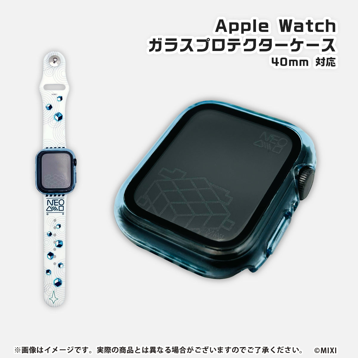 モンスターストライク Apple Watch 40mm 対応 ガラスプロテクター
