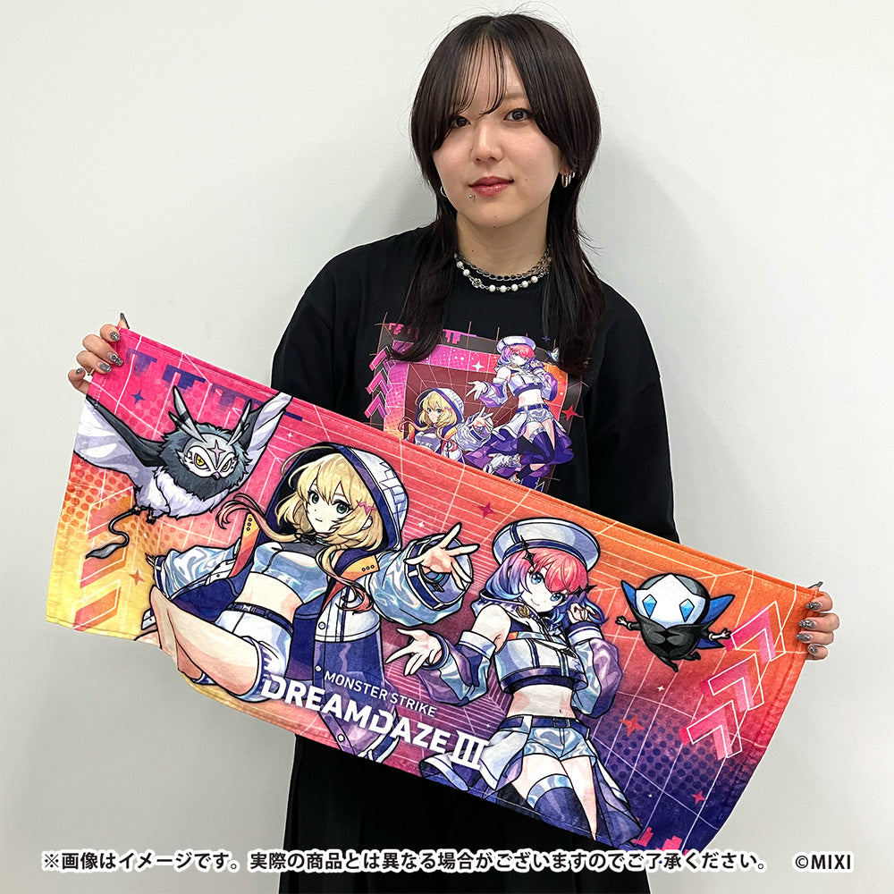 数量は多い  DDⅢ フェイスタオル エル&久遠｜モンスターストライク タオル・ハンカチ