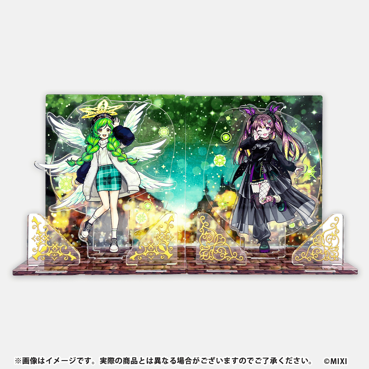 モンスターストライク アクリルジオラマスタンド ナイトメア winter ver.