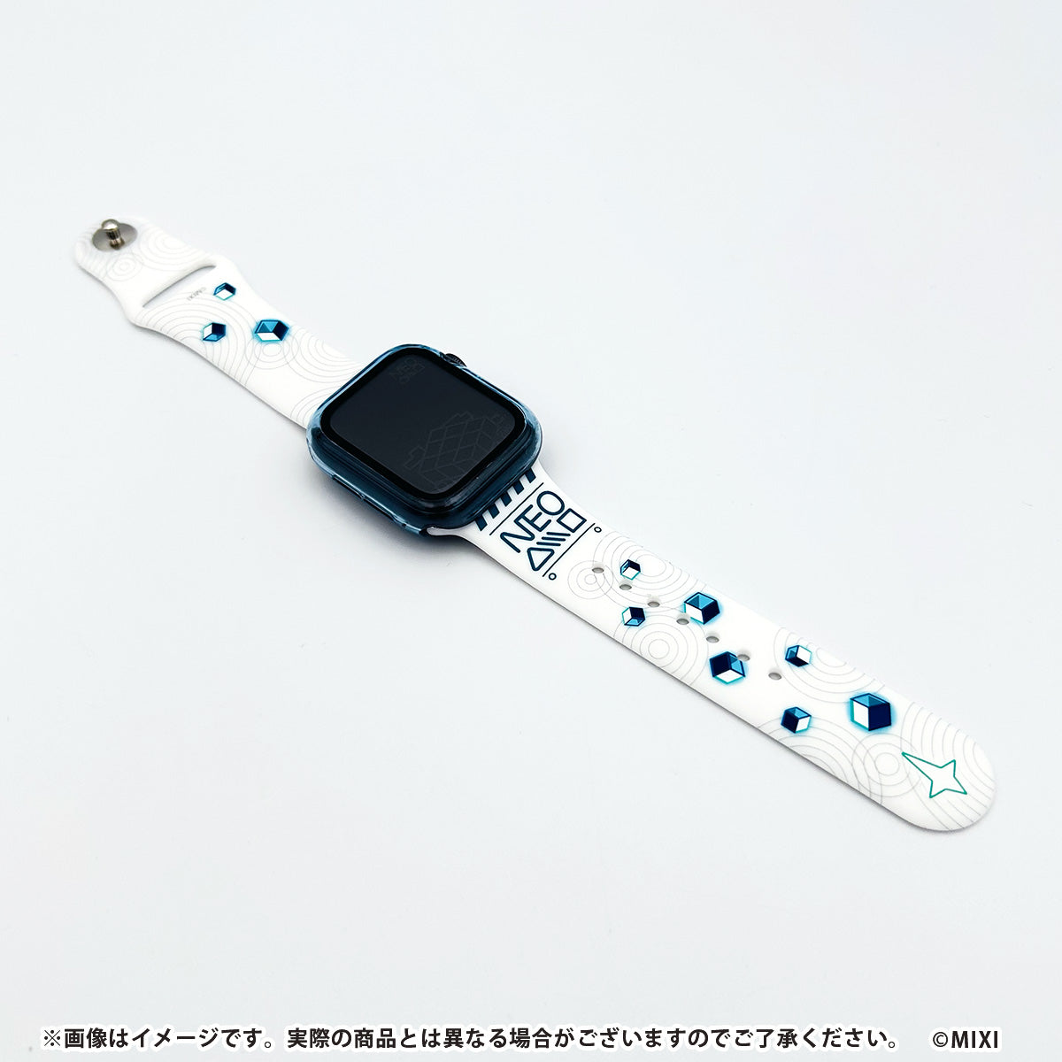 モンスターストライク Apple Watch 42 / 41 / 40 / 38mm 対応 シリコンバンド ネオ