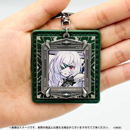 モンスターストライク メタルキーホルダー 星墓の白き影 アムネディア