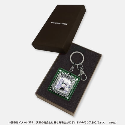 モンスターストライク メタルキーホルダー 星墓の白き影 アムネディア
