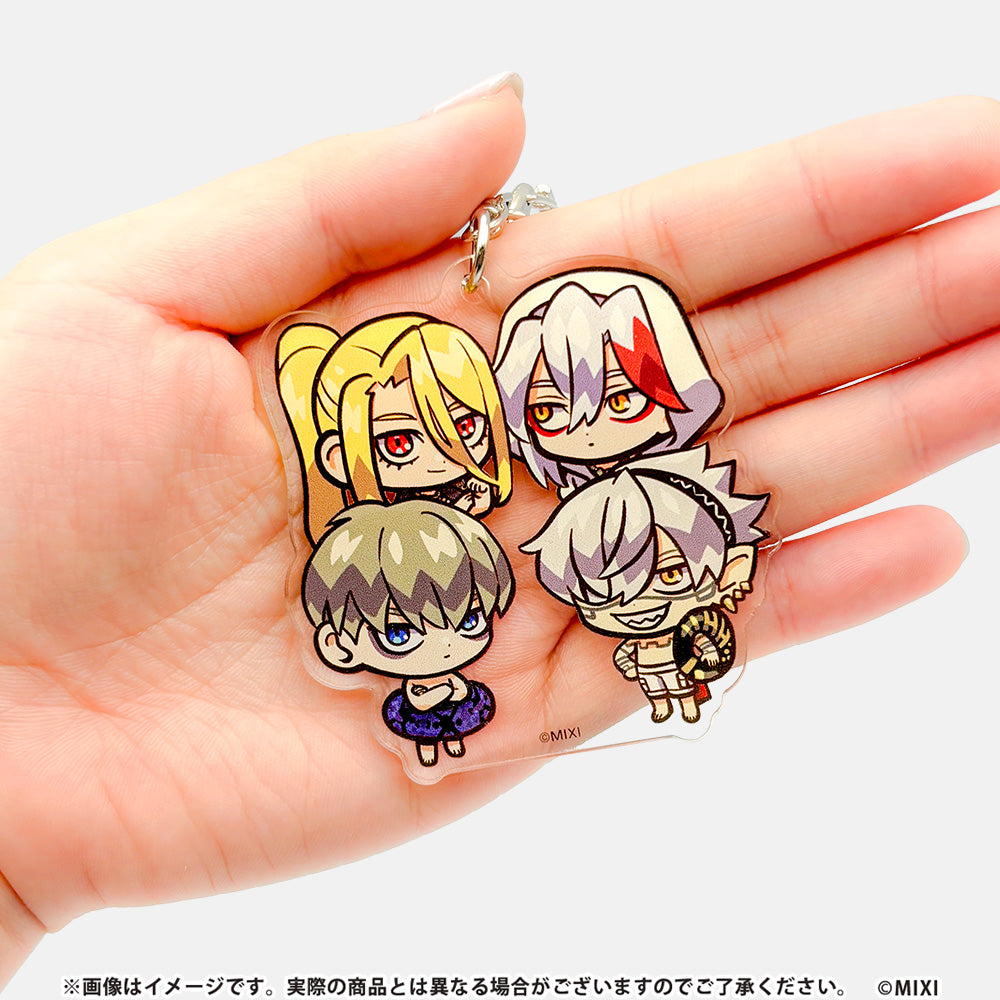 DDⅣ アクリルキーホルダー5個セット グッジョブスタンプ｜モンスター