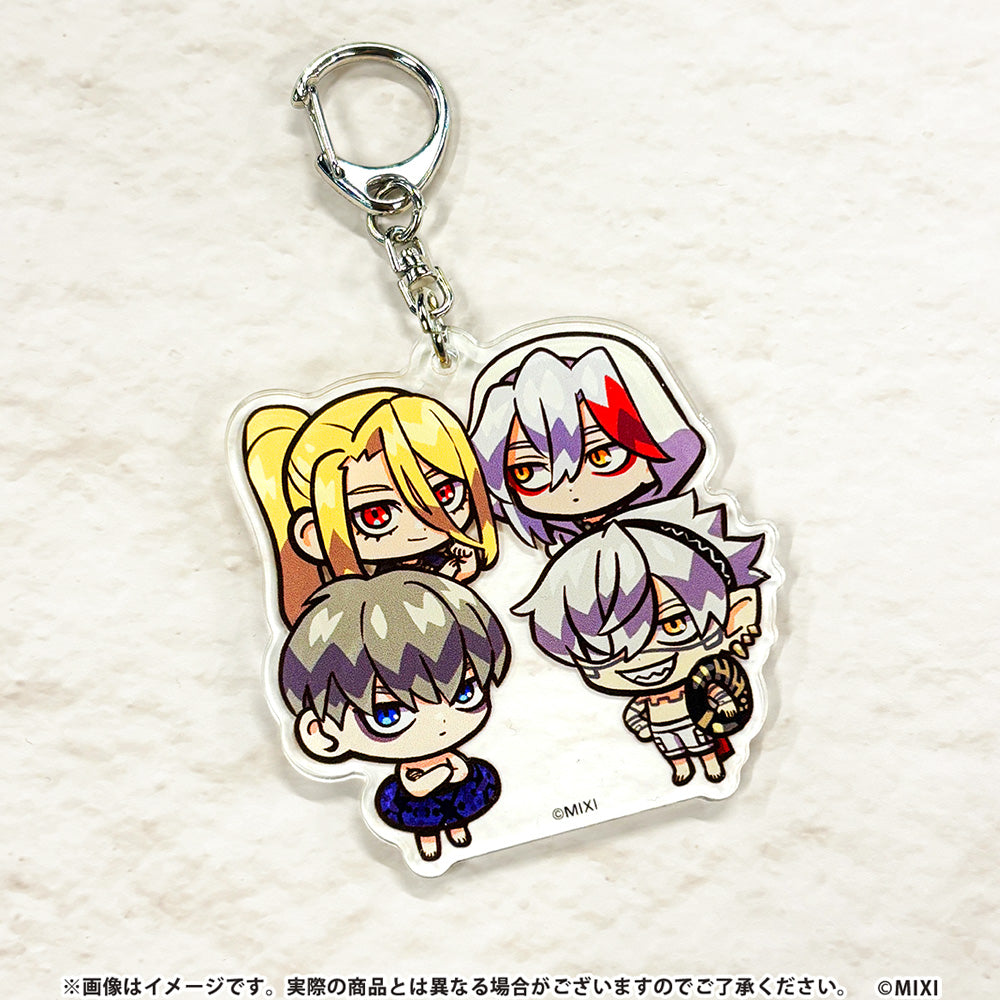 DDⅣ アクリルキーホルダー5個セット グッジョブスタンプ｜モンスター