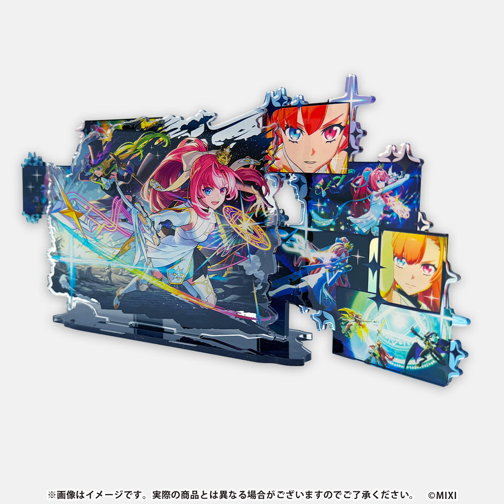 モンスターストライク 場面写アクリルスタンド 自由の奪還者との共闘 ソロモン MV