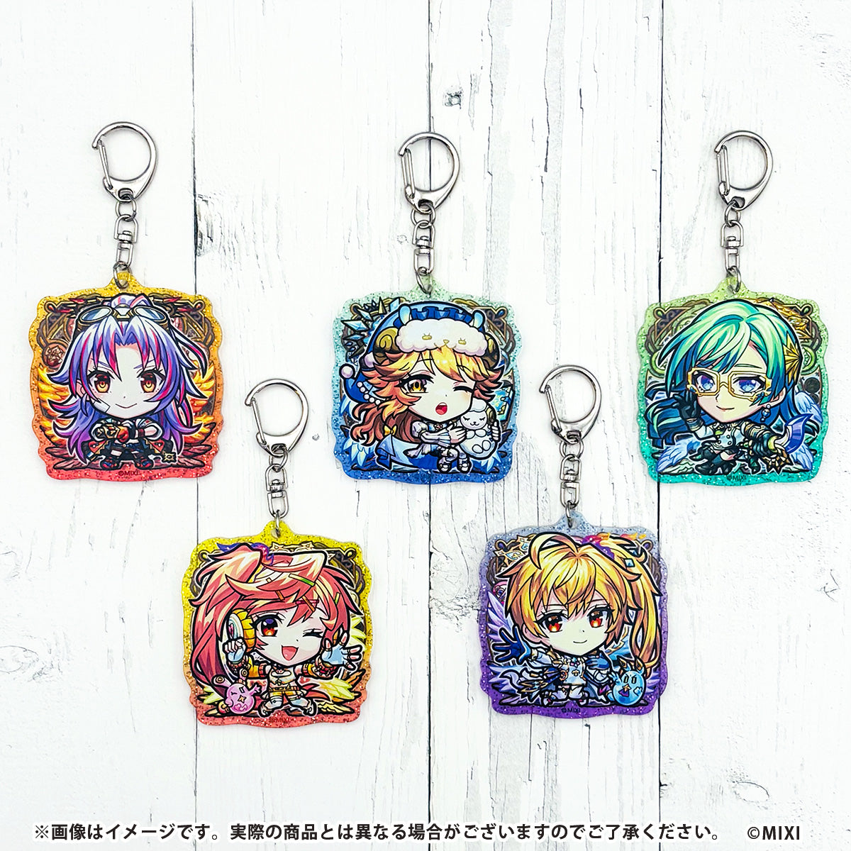 モンスターストライク メタリックアクリルキーホルダー 目醒めし幻視の大天使 ラミエル