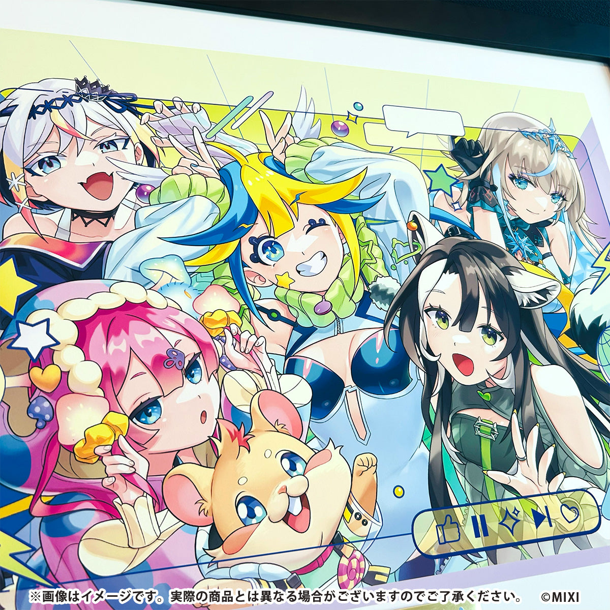 MONSTER STRIKE ART WORKS 真 高精細イラスト メタスト