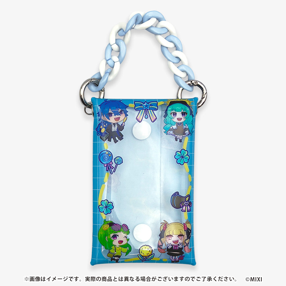 モンスト ミニともコレクション PVCマルチケース ブルー