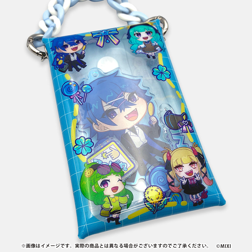 モンスト ミニともコレクション PVCマルチケース ブルー