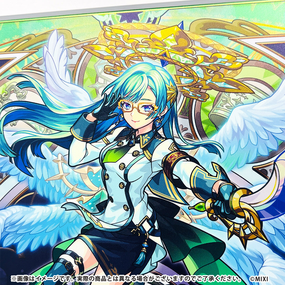 モンスターストライク 高精細イラスト 目醒めし秩序の大天使 ザドキエル